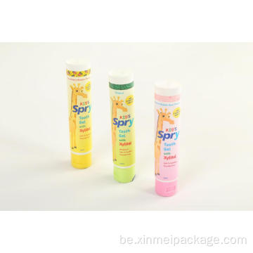 D30mm пластыкавая матавая труба з перагортваннем верхняй шапкі